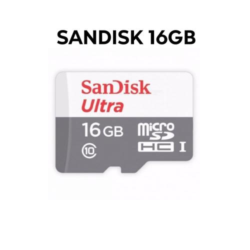ذاكرة ميموري SanDisk Ultra 16GB MicroSD عالية السر...