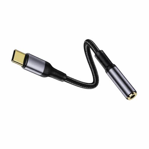 وصلة محول سماعة Type-C إلى AUX 3.5mm - نقل صوت نقي...