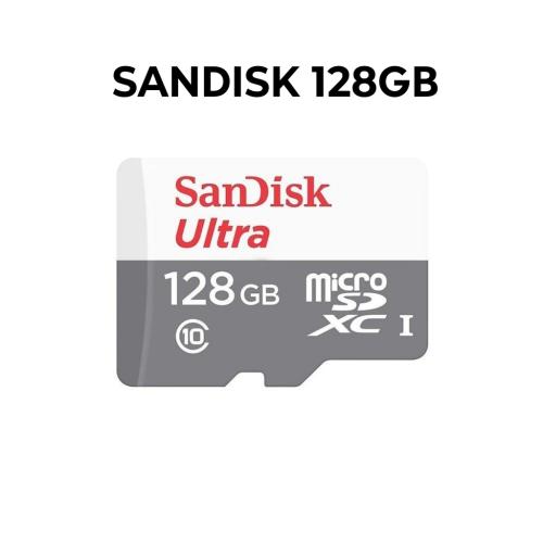 ذاكرة ميموري SanDisk Ultra 128GB MicroSD عالية الس...