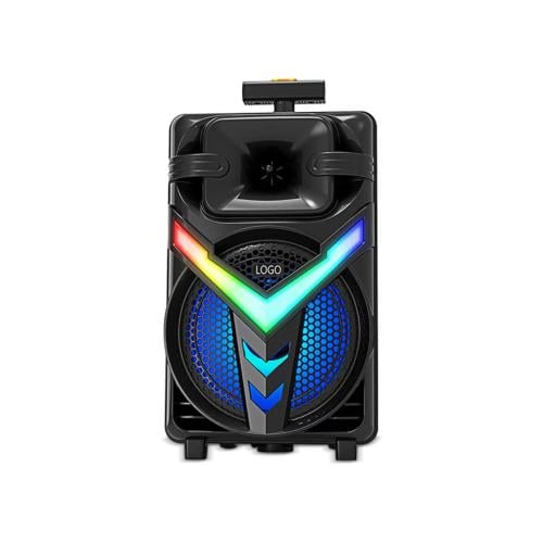سماعة حفلات Sing-e (ZQS8158) مقاس 8 إنش - إضاءة RG...