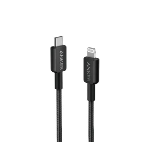 كيبل أنكر قماشي PD-C إلى Lightning بطول 0.9متر -(أ...
