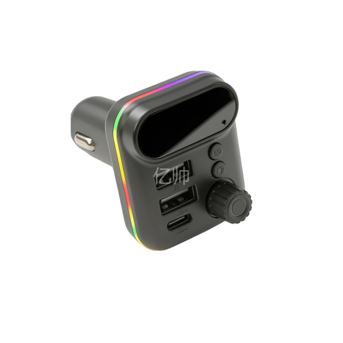 مشغل MP3 ومستقبل بلوتوث للسيارة موديل C45 بعجلة تح...
