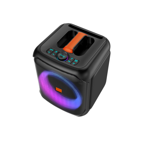 مكبر صوت للحفلات ZQS8180 مع ميكروفون لاسلكي وإضاءة...