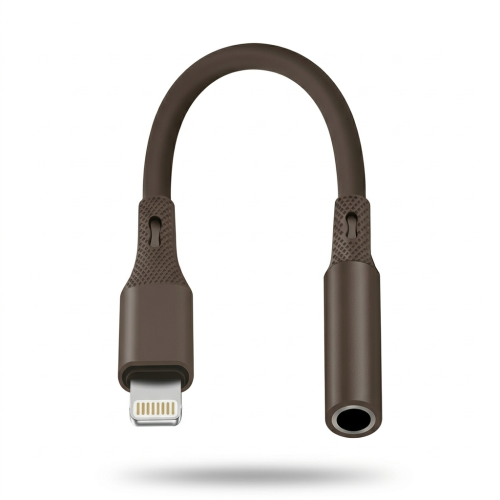 وصلة محول سماعة آيفون Lightning إلى AUX 3.5mm - جو...