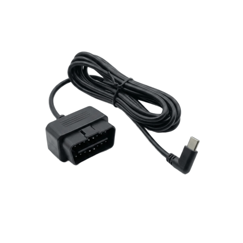 كابل طاقة داش كام ذكي - منفذ OBD إلى Type-C مع نظام حماية البطارية