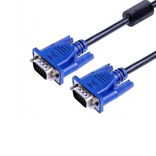 كابل شاشة VGA ذكر إلى ذكر مع حلقة مغناطيسية لنقل ص...