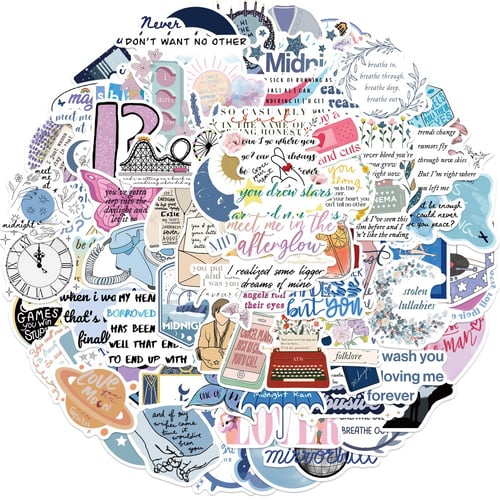 Taylor Swift Stickers - 100pc