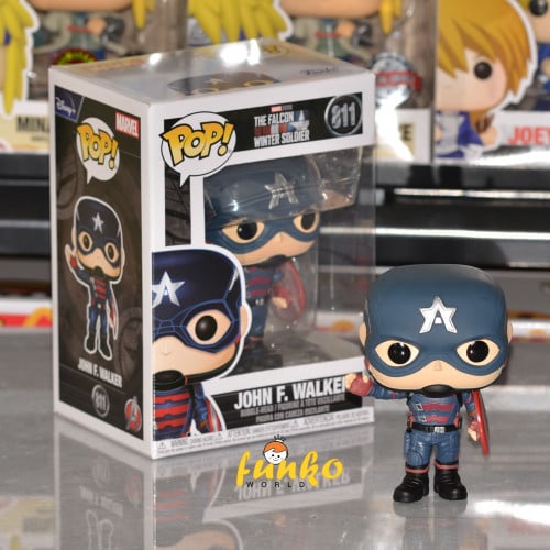 POP TV:Falcon & The Winter Solider - Captain Ameri...