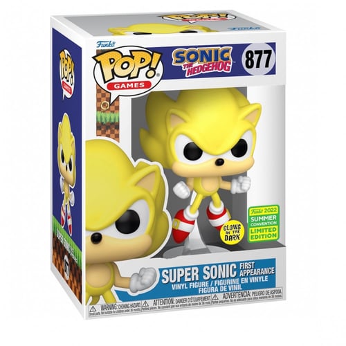 Pop! Games: Sonic- Super Sonic 1st Apperance (SDCC...
