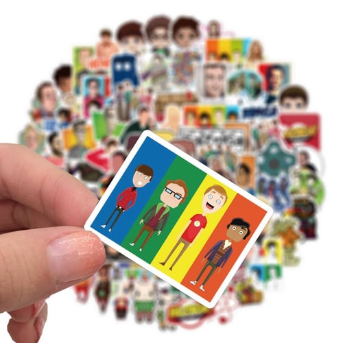 100pcs The Big Bang Theory stickers