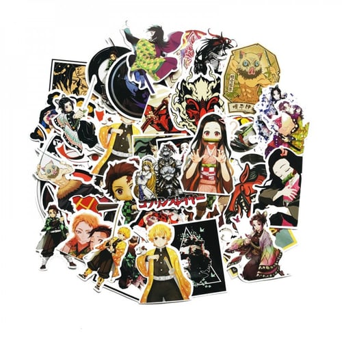 50Pcs Demon Slayer Sticker