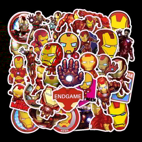 35PCS Iron Man Graffiti Stickers