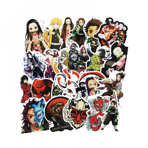 50Pcs Demon Slayer Sticker