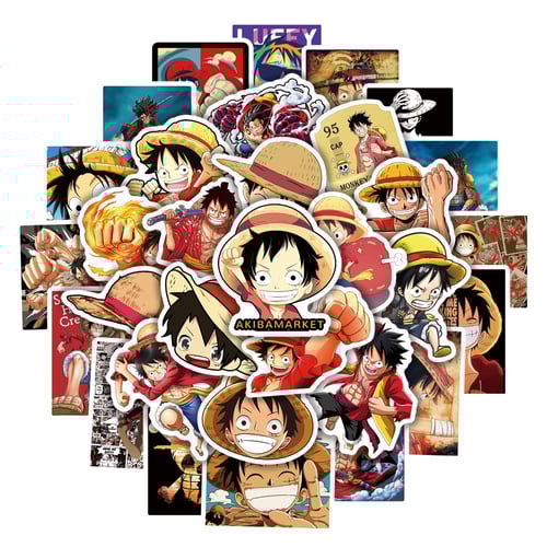 50Pcs anime One Piece Graffiti Stickers