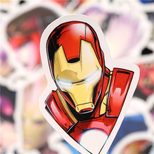 50pcs Superhero Graffiti Stickers