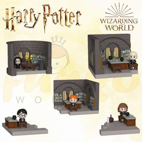 Harry Potter Mini Moments Mini-Figure Diorama Play...