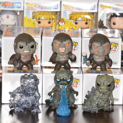 POP Movies: Godzilla Vs Kong- Bundle Of 6