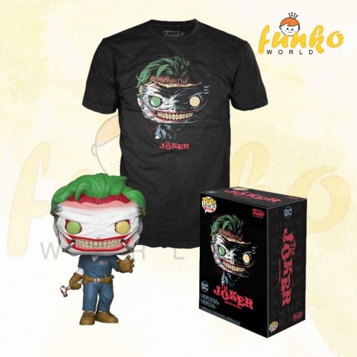 DC COMICS JOKER "DEATH OF JOKER" EXC POP AND TEE B...