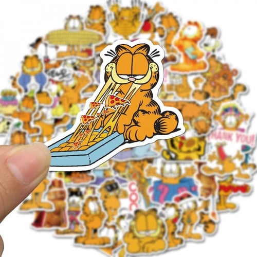 50pcs Garfield Graffiti Stickers