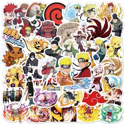 50Pcs Naruto Cool Graffiti Stickers