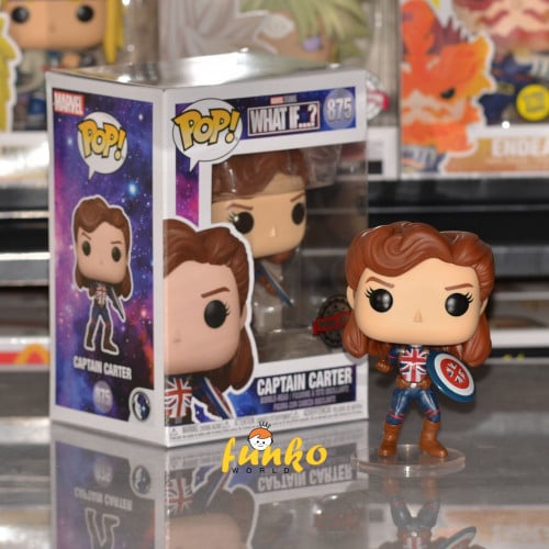 POP Marvel: What If- Captin Carter Pose (Exc)