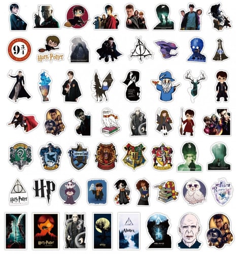 100Pcs Harry Potter Stickers