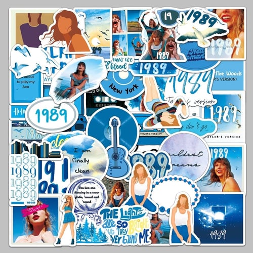 Taylor Swift Stickers - 1989 - 50pc