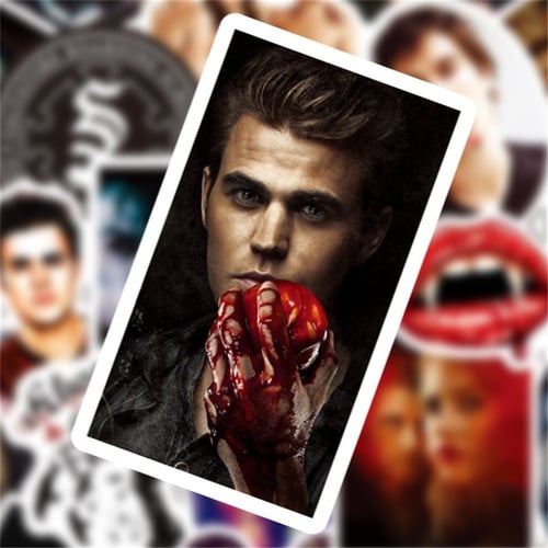 The Vampire Diaries Stickers ,50pcs