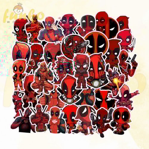 35PCS Deadpool Graffiti Stickers