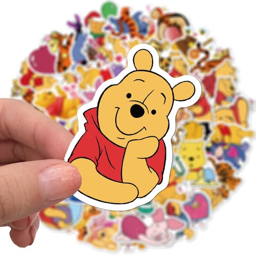 50pcs Winnie The Pooh Graffiti Stickers