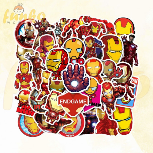 35PCS Iron Man Graffiti Stickers