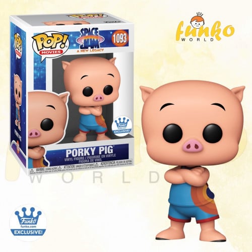 POP Movies: Space Jam- Porkey Pig (Funko Shop Exc)