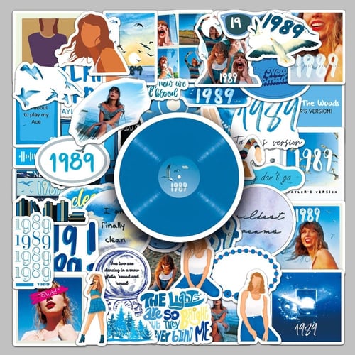 Taylor Swift Stickers - 1989 - 50pc