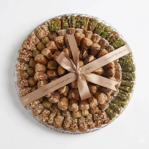 صحن دائري كيلو ونص