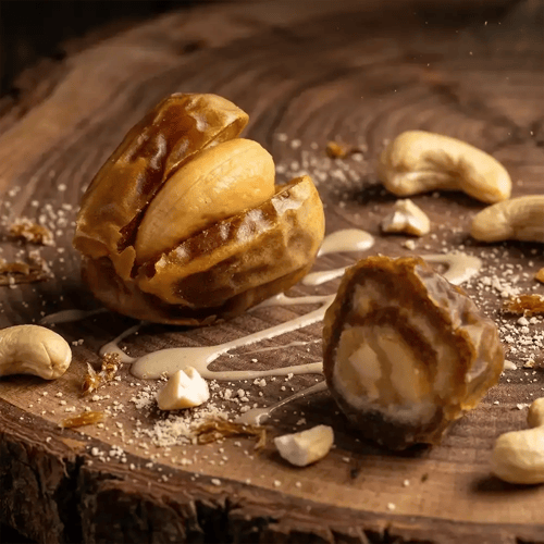 حبات تمور محشية بالكيلو - سكري بالطحينة والكاجو