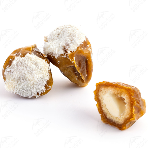 حبات تمور محشية بالكيلو - سكري بجوز الهند