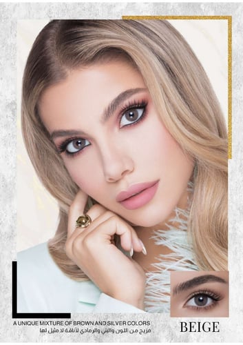 عدسات ويندر لوك الشهرية زينة عبوة 10 حبات