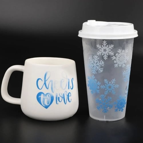 فينيل أسطح متغير اللون بالبرودة (ثلجي/أزرق) 001 من...