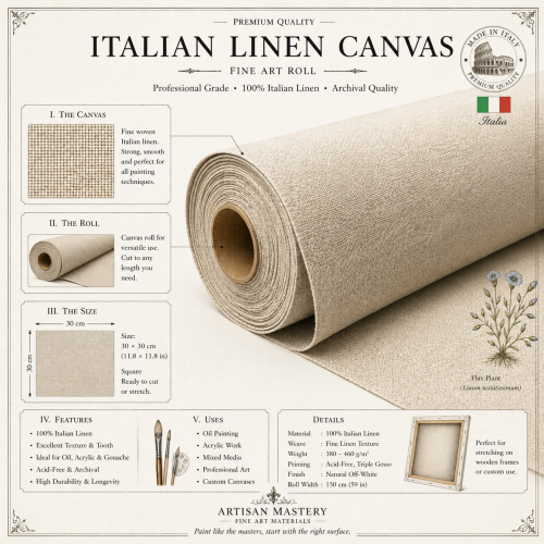 ITALIAN LINEN CANVAS