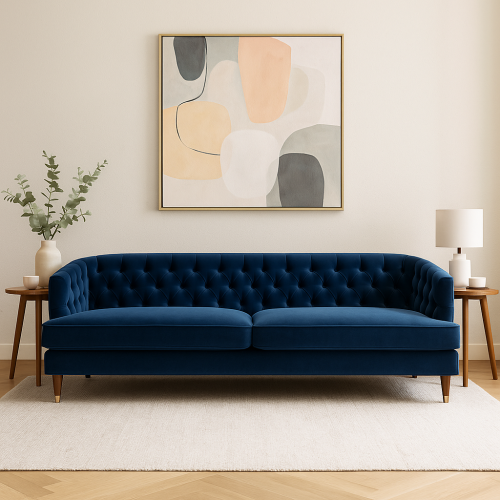 كنبة اربع مقاعد مقاس 250 × 85 × 85 سم (عرض × عُمق...