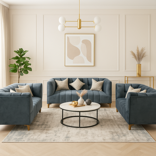 طقم كنب - 4 قطع يتسع 7 أشخاص MS_ID_SET_0001