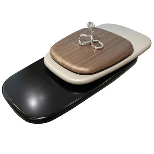 طاولة قهوة دوارة 360 درجة