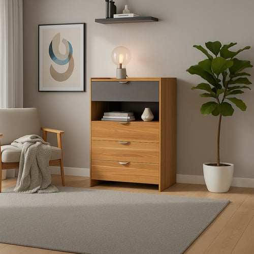 غرفة نوم كاملة مع الدولاب مصنوعة من خشب MDF تايلند...