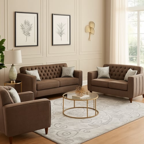 طقم كنب 7 اشخاص .