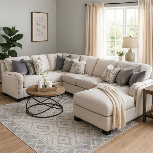 كنب 250*400*200 حرف يو MS_ID_USF_0029