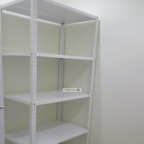 وحدة دولاب رفوف معدنية مقاس 90 × 30 سم للتخزين في...