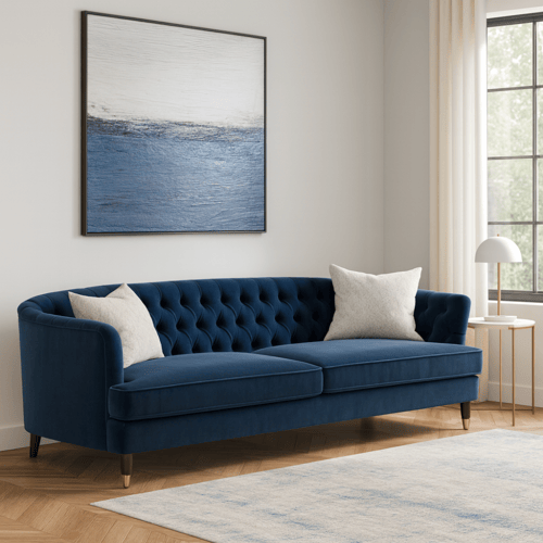 كنبة اربع مقاعد مقاس 250 × 85 × 85 سم (عرض × عُمق...