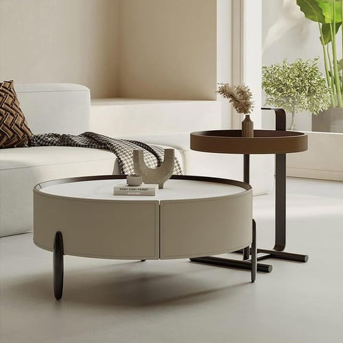 طاولة قهوة متعددة الاشكال