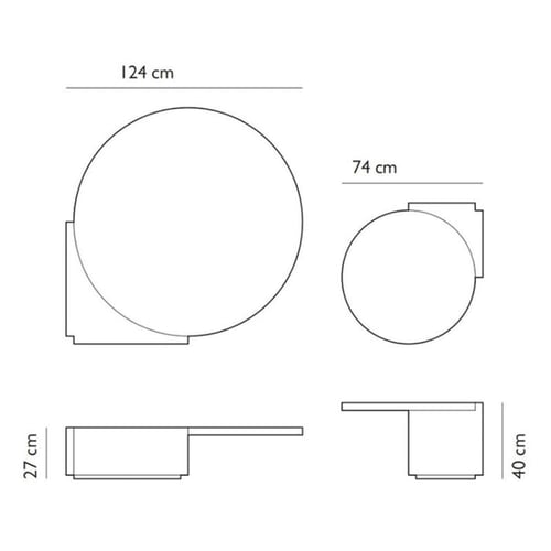 طاولتين قهوة