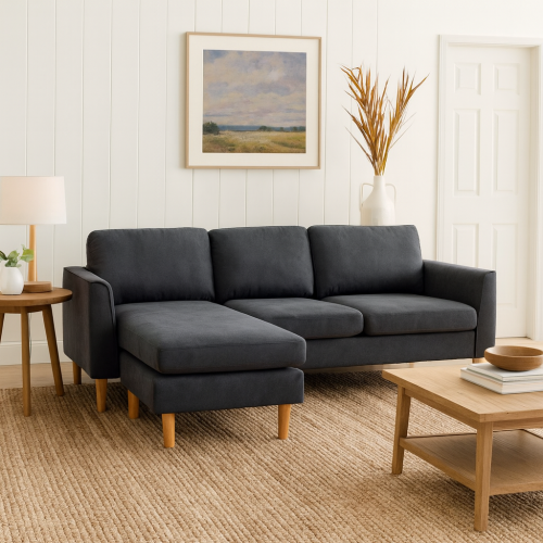 كنبة زاوية بتصميم عصري مريح – 300×200×85 سم – لون...